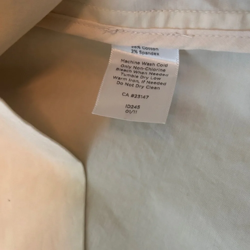 Talbots Woman Petites Classic Cream Women's Skirt 22wp - Picture 6 of 8